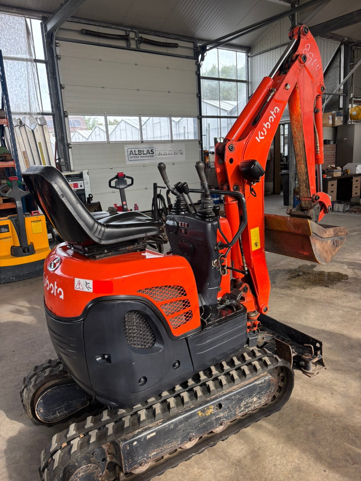 Kubota minigraver, Gebruikt, Ophalen of Verzenden, Heulweg 44, Info@alblasinterntransport.nl
