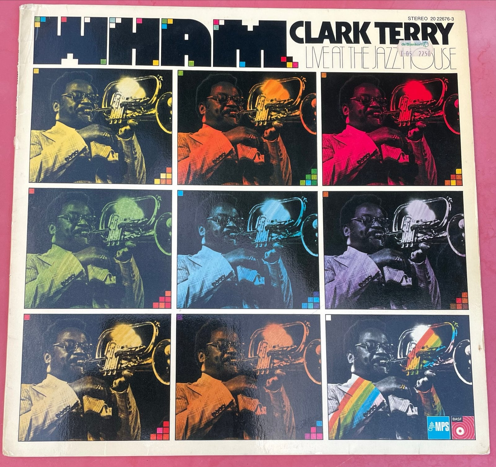 Clark Terry - Wham! Live at the Jazzhouse (Jazz LP), Ophalen of Verzenden, Gebruikt, Jazz, Live-album