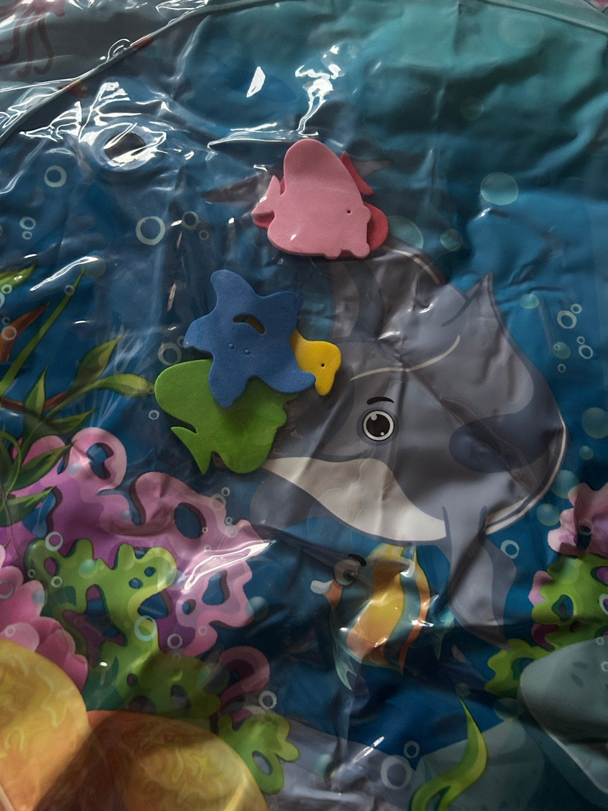 Opblaasbaar waterspeelkleed voor baby's tummy time, Ophalen of Verzenden, Nieuw, Speelkleed