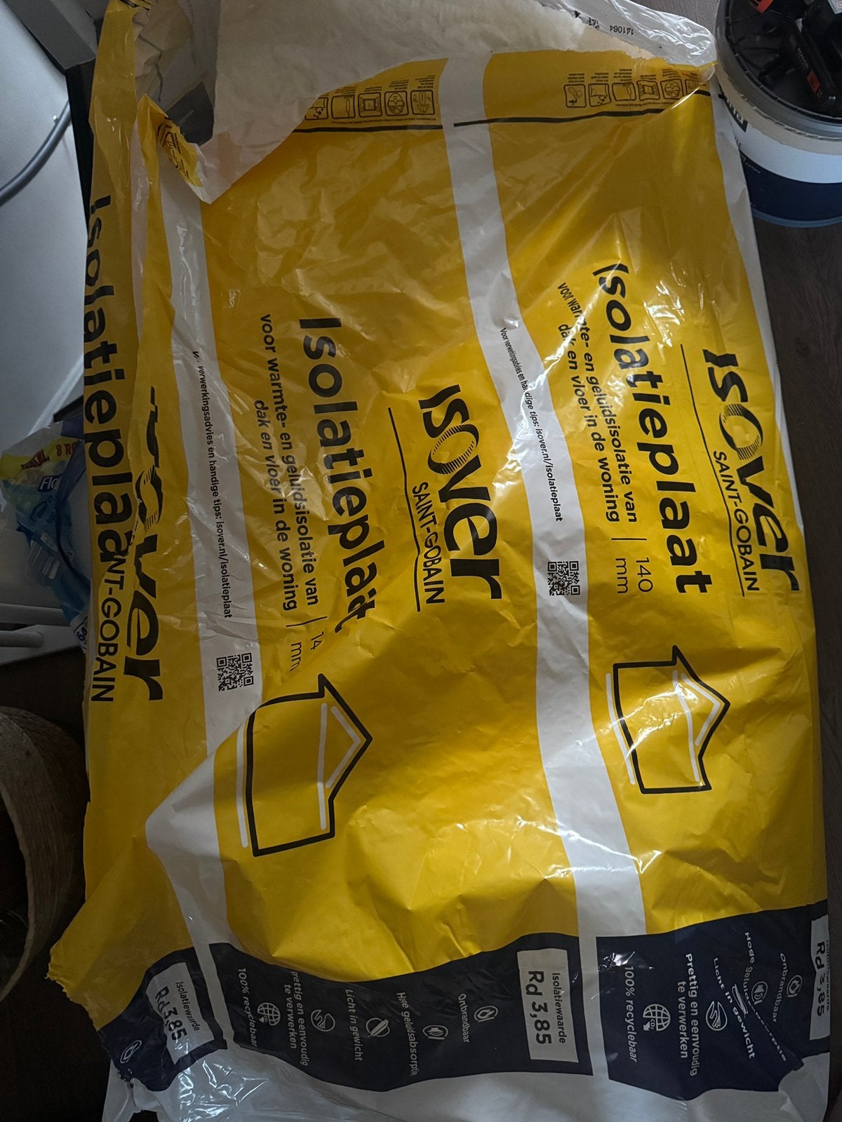Isolatieplaat gratis afhalen, Overige materialen, Zo goed als nieuw, Minder dan 5 m², Ophalen
