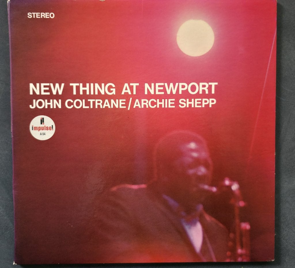 Coltrane Impulse vinyl avantgarde jazz, LP, Ophalen of Verzenden, Zo goed als nieuw, 12 inch