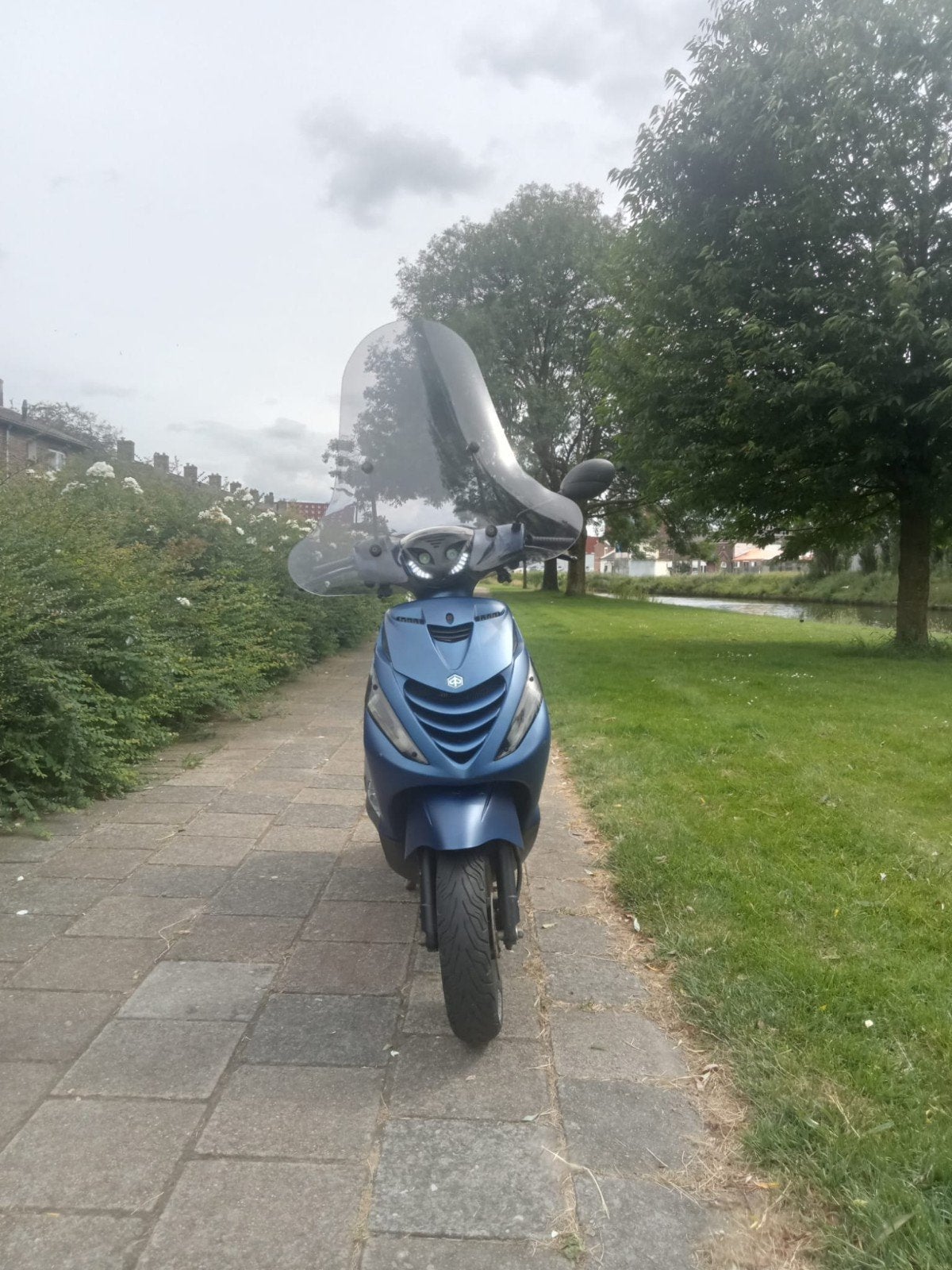 Piaggio Zip Scooter - Blauw, Goed Onderhouden, Ophalen, Gebruikt, Zip, Benzine