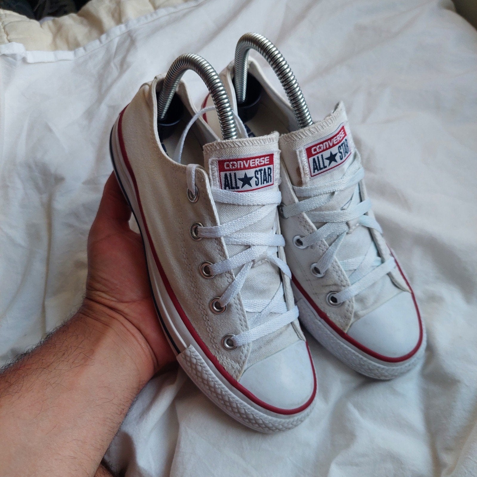 Converse All Star - Maat 36.5 - Zeer Nette Staat, Kleding | Dames, Schoenen, Wit, Ophalen of Verzenden, Converse All Stars, Sneakers of Gympen