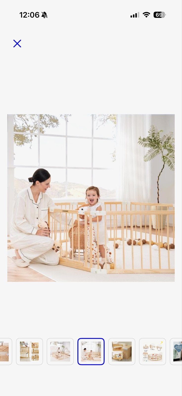 Houten Grondbox - Flexibel Formaat & Veilig Design, Kinderen en Baby's, Ophalen, Nieuw, Overige vormen