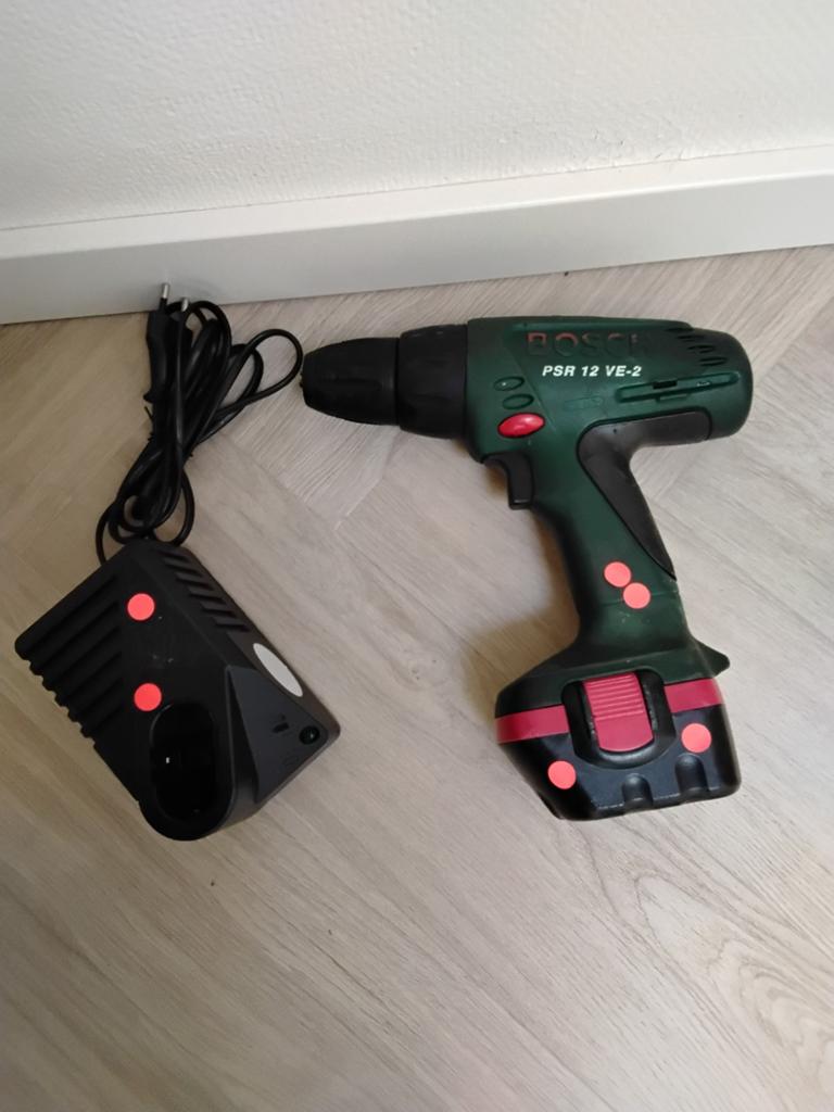 Goed werkende Bosch machine., Ophalen of Verzenden, Zo goed als nieuw, Boor- en Schroefmachine