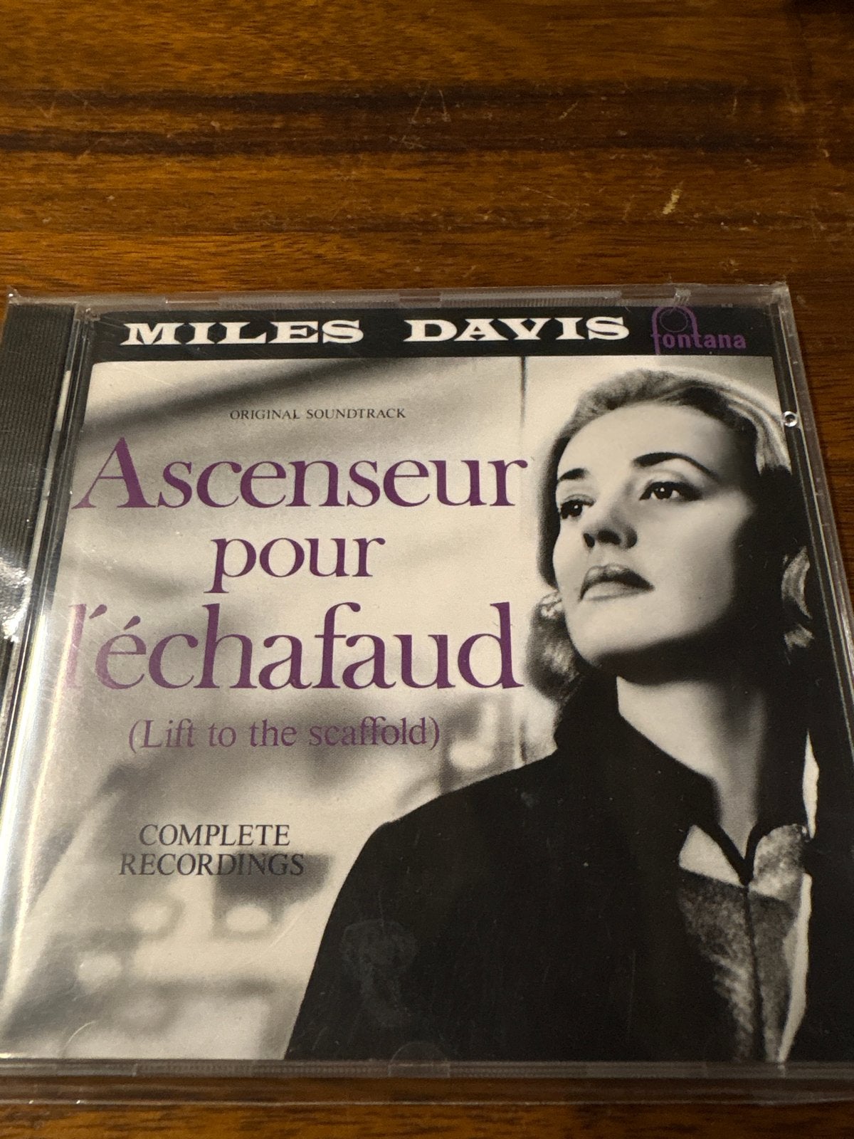Miles Davis - Ascenseur pour l'échafaud (CD), Gebruikt, Ophalen of Verzenden, Jazz, Inclusief doosje