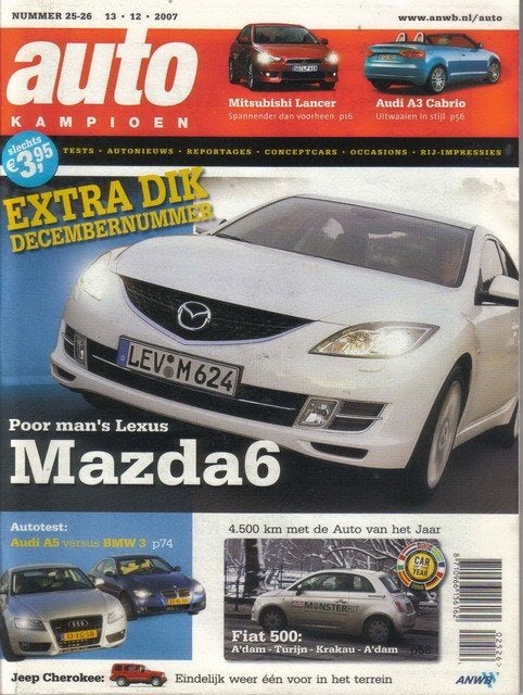 Autokampioen 25/26 2007: BMW M5 - 330D - Audi A5 - A3 cabrio, Ophalen of Verzenden, Gelezen, Algemeen