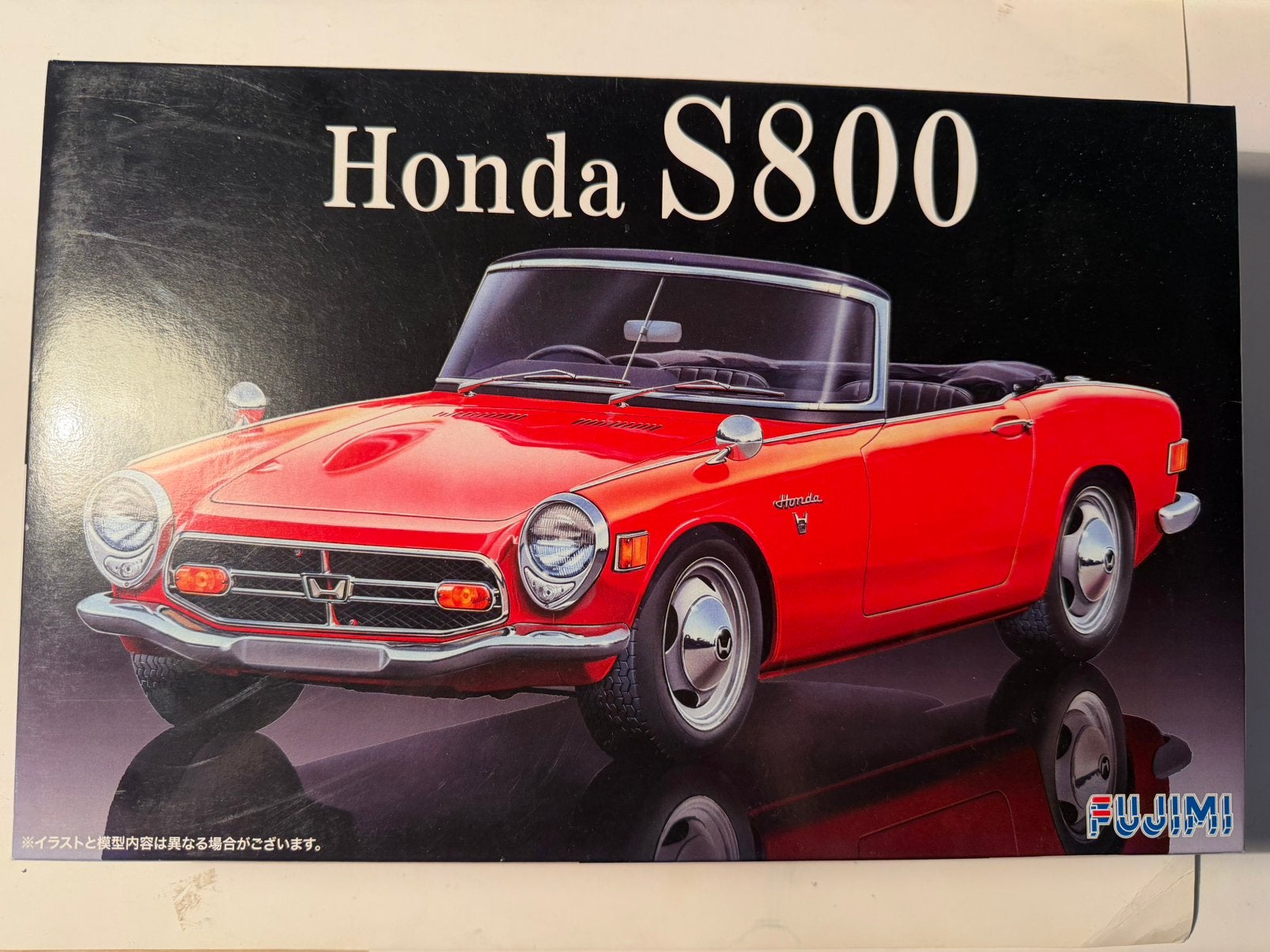 Fujimi 1:24 Honda S800 Cabriolet, Overige merken, Auto, Groter dan 1:32, Ophalen of Verzenden