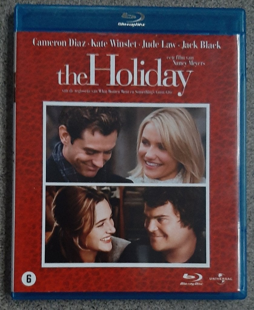 Blu-ray The Holiday, Cd's en Dvd's, Blu-ray, Zo goed als nieuw, Drama, Ophalen of Verzenden