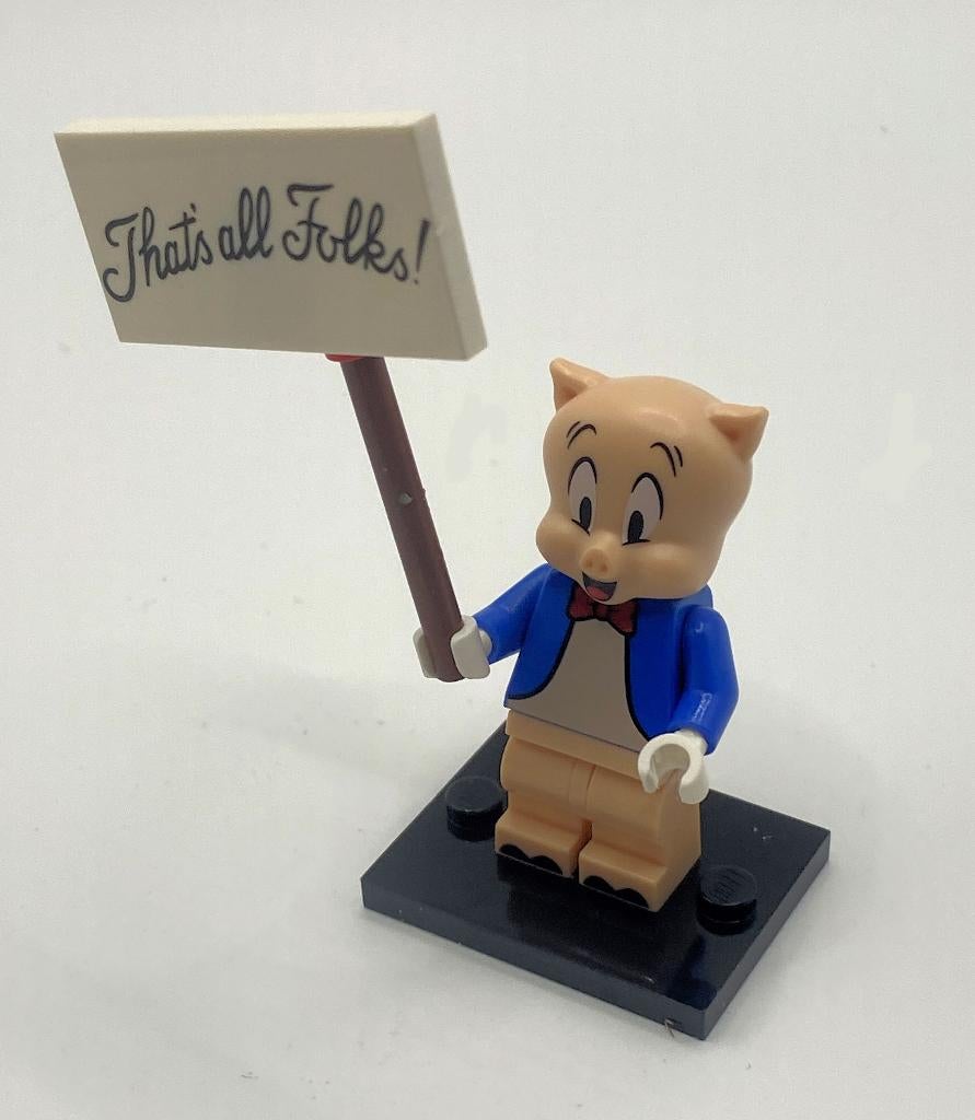 LEGO 71030 Minifig Porky Pig | Looney Tunes, Lego, Compleet, Nieuw, Ophalen of Verzenden