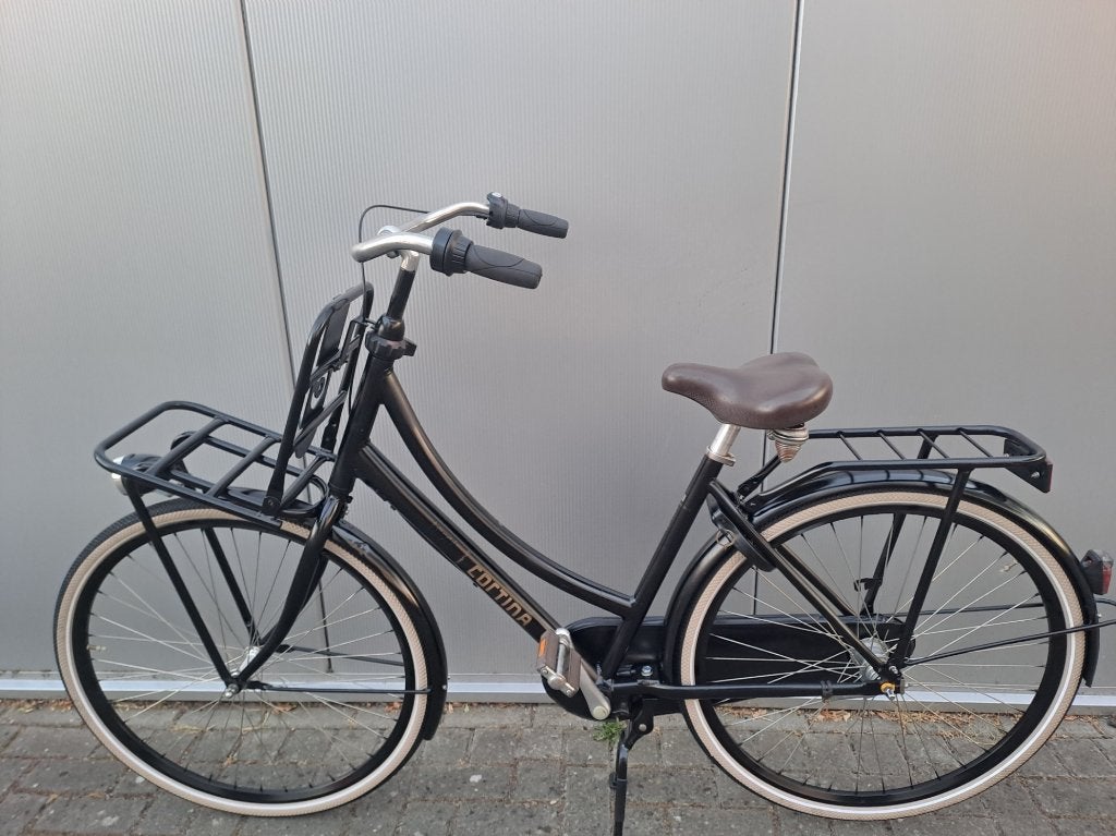 28 inch Cortina(U4) meisjes fiets /50cm, Fietsen en Brommers, Versnellingen, Trommelrem, Ophalen, 26 inch of meer