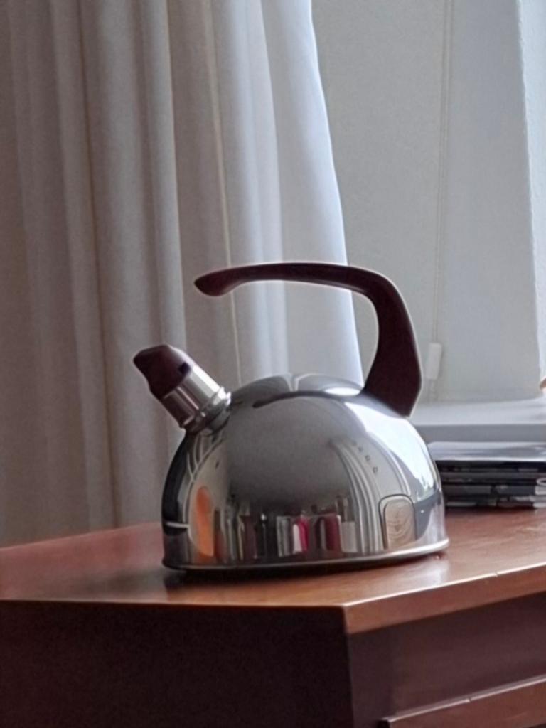Sigg Fluitwaterketel, Ophalen of Verzenden, Gebruikt