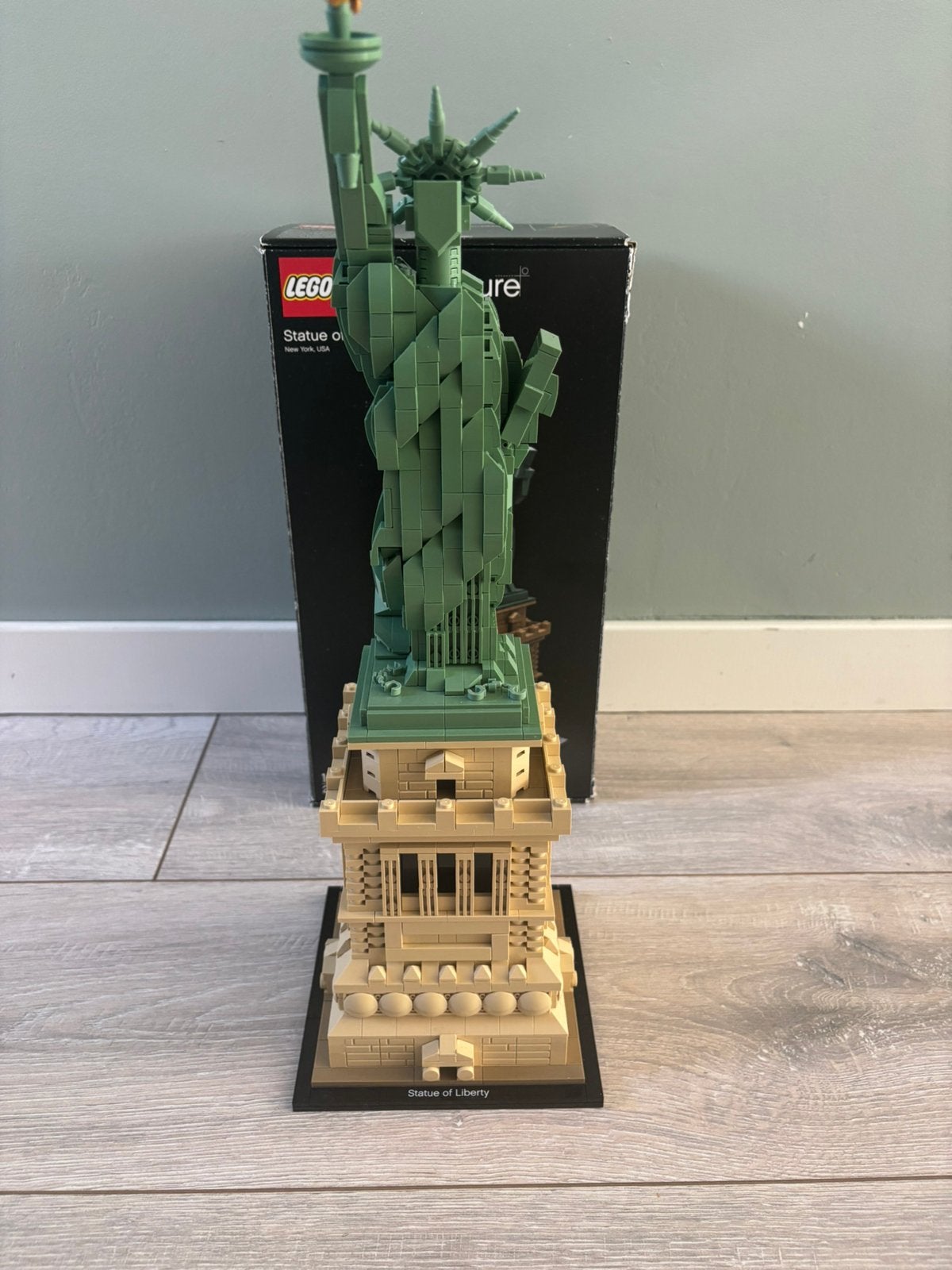 LEGO Architecture 21042 Statue of Liberty – compleet, Ophalen of Verzenden, Zo goed als nieuw