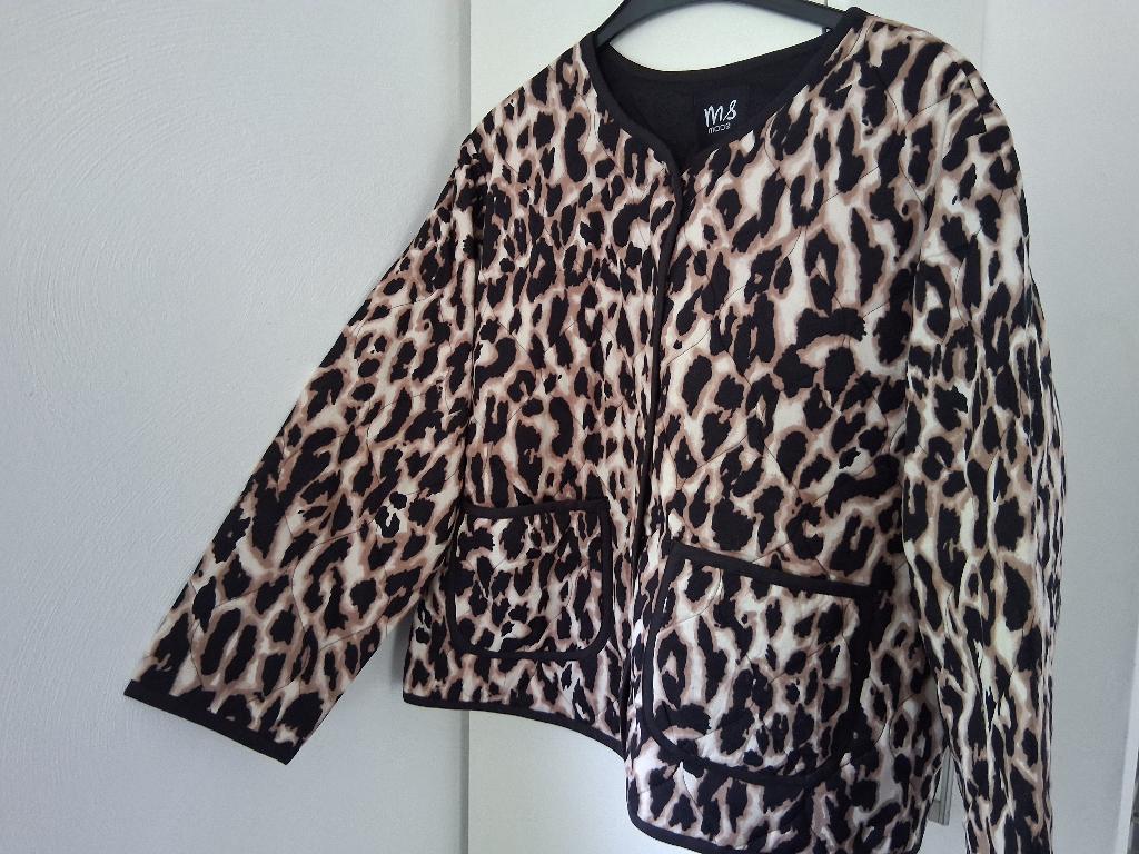 MS mode jasje panterprint maat 50 (nieuw), Overige kleuren, Maat 46/48 (XL) of groter, Nieuw, Ophalen of Verzenden