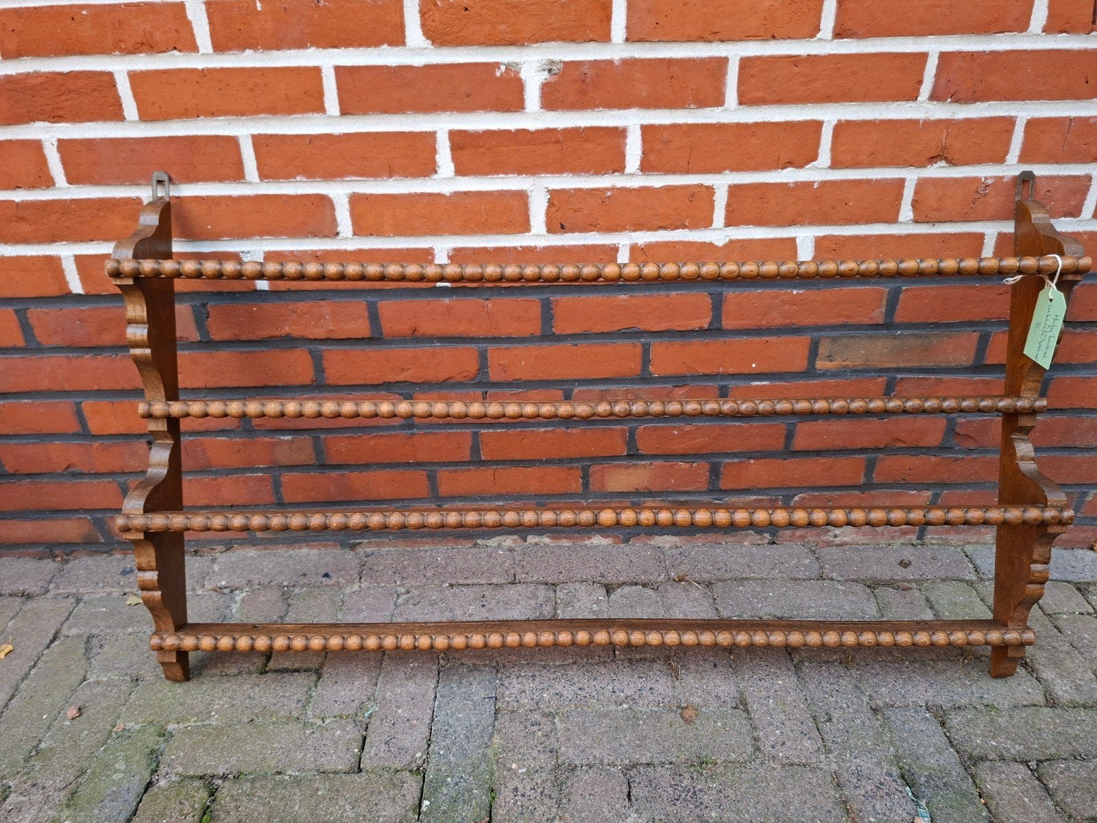 Antiek bordenrek, Ophalen