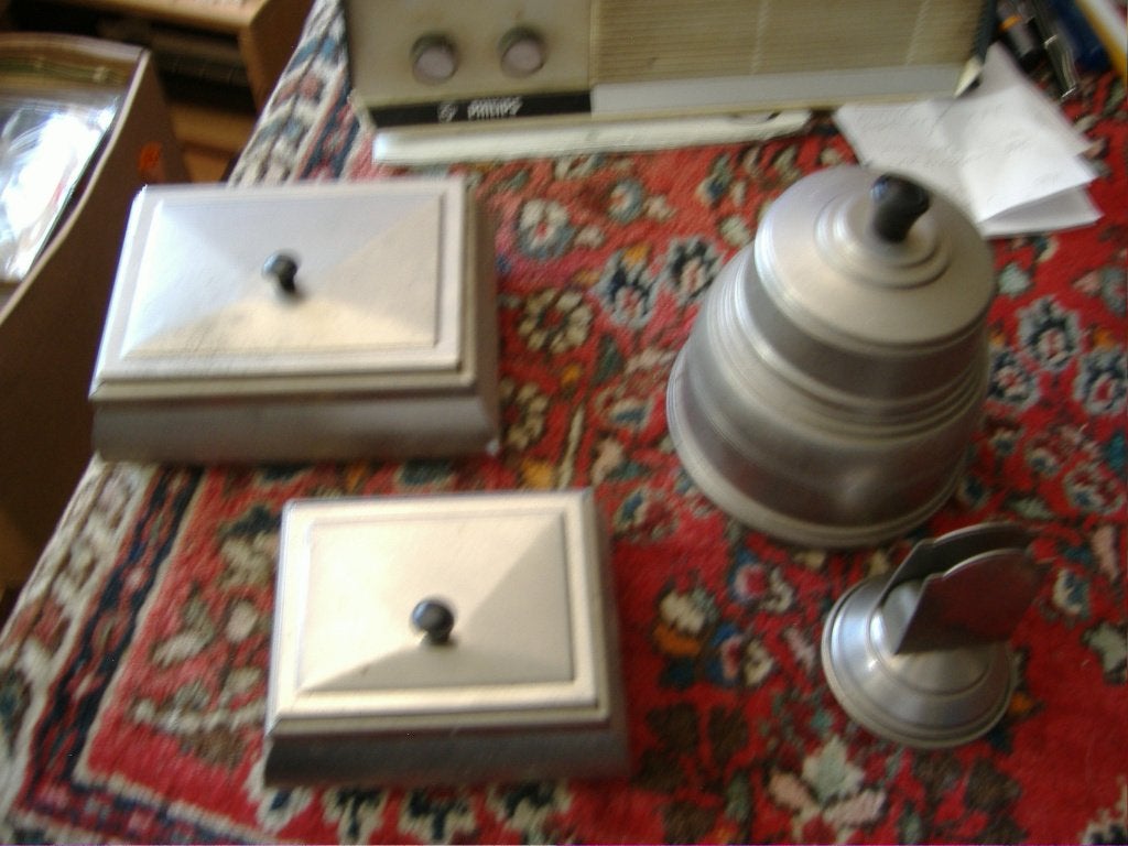 vintage rookset, Verzamelen, Ophalen of Verzenden, Gebruikt, Tabaksdoos of Verpakking