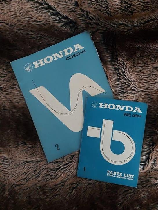 Honda cd50 h werkplaatsboekjes, Ophalen of Verzenden