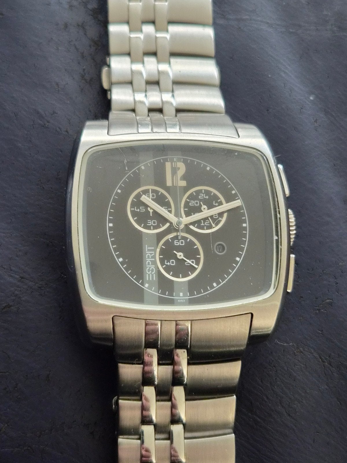 Esprit herenhorloge - in goed lopende staat, Overige merken, Staal, Gebruikt, Staal