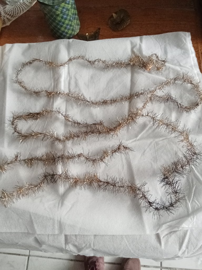 zeer oude kerstslinger ongeveer 1,5 meter, Diversen, Kerst, Ophalen of Verzenden