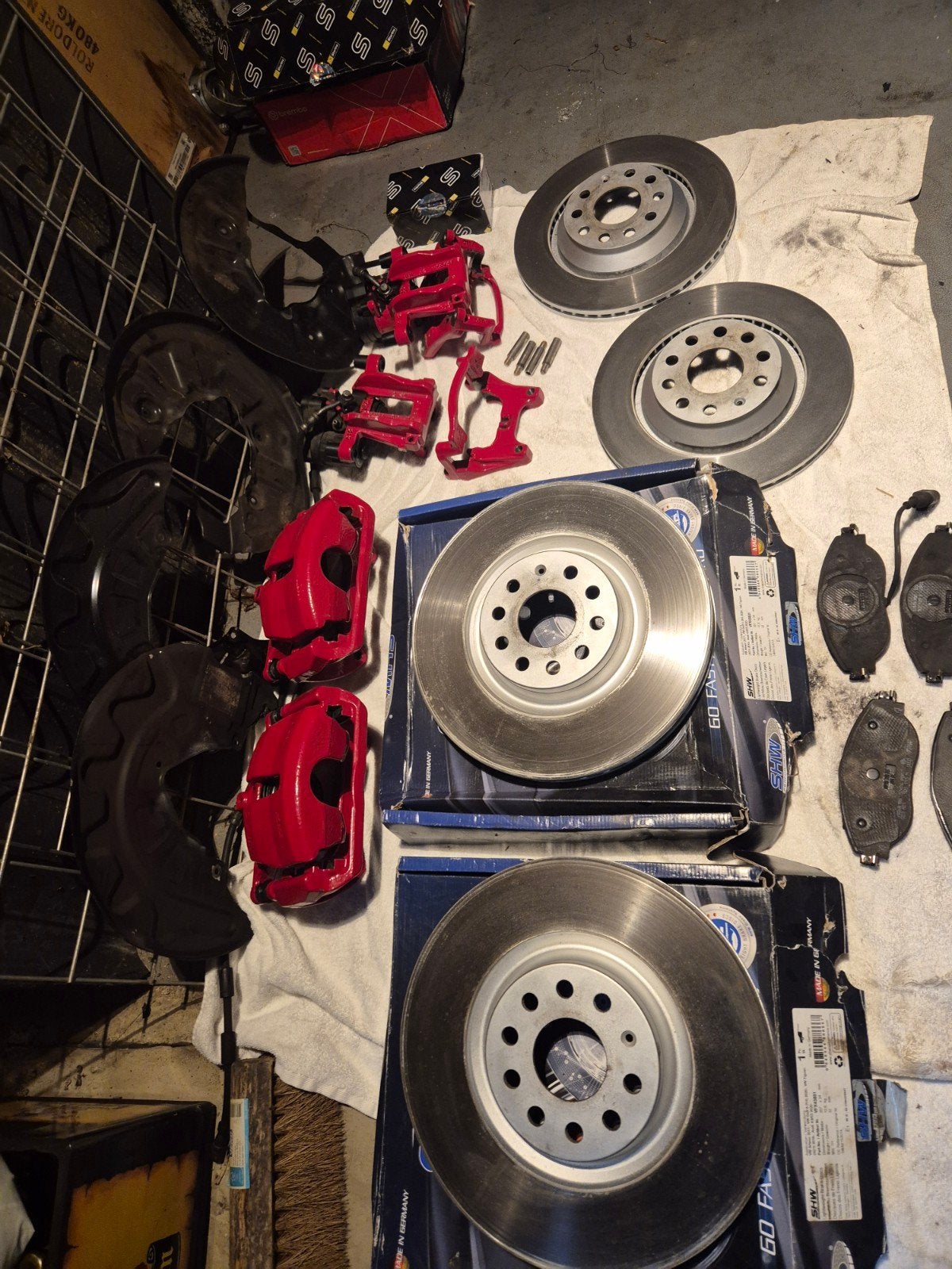 golf 8 gti remmen mqb big brake remmenset epb, Ophalen, Gebruikt, Seat