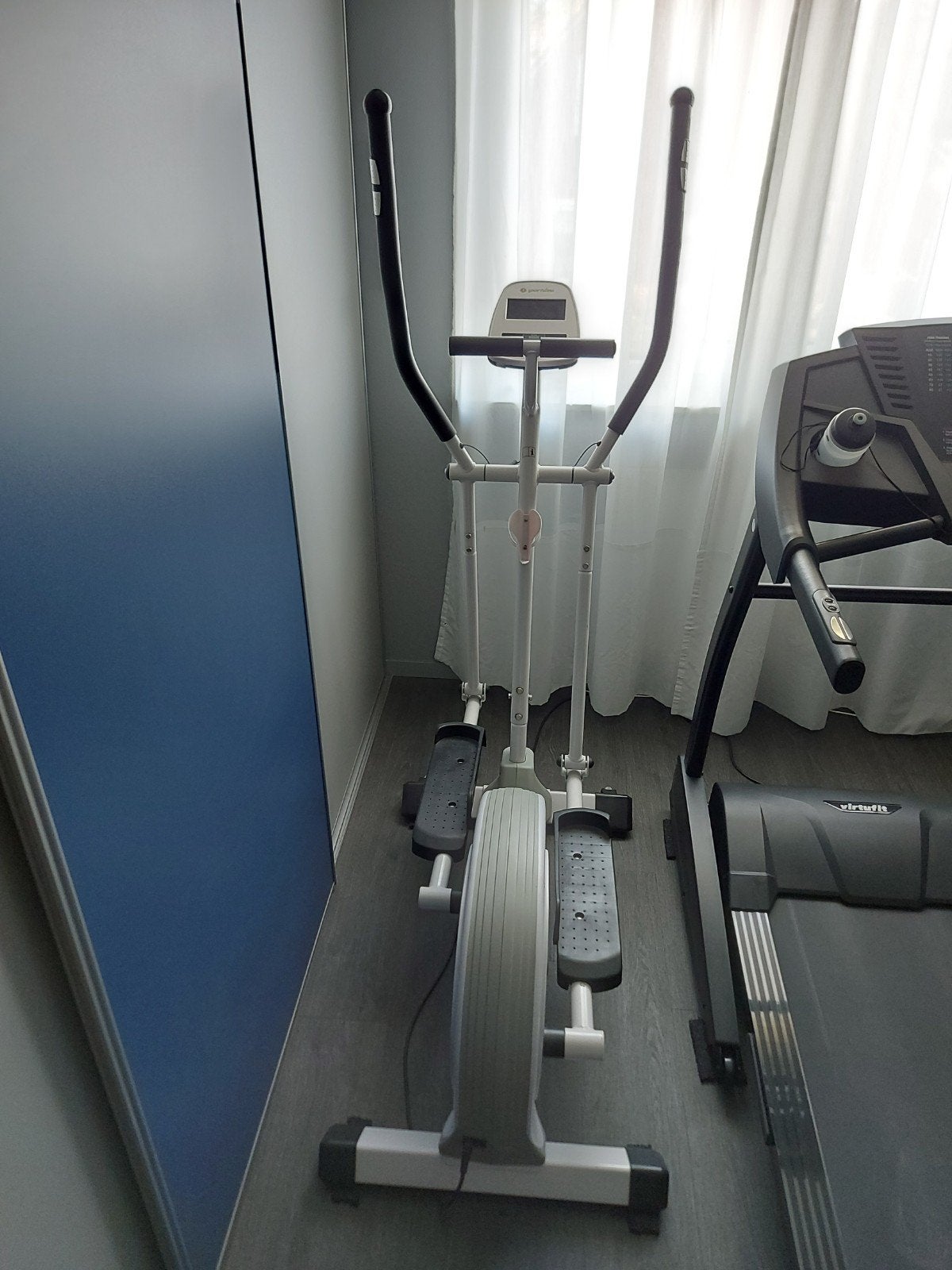 Crosstrainer Sportsline - Zeer weinig gebruikt!, Sport en Fitness, Ophalen, Zo goed als nieuw, Crosstrainer, Metaal