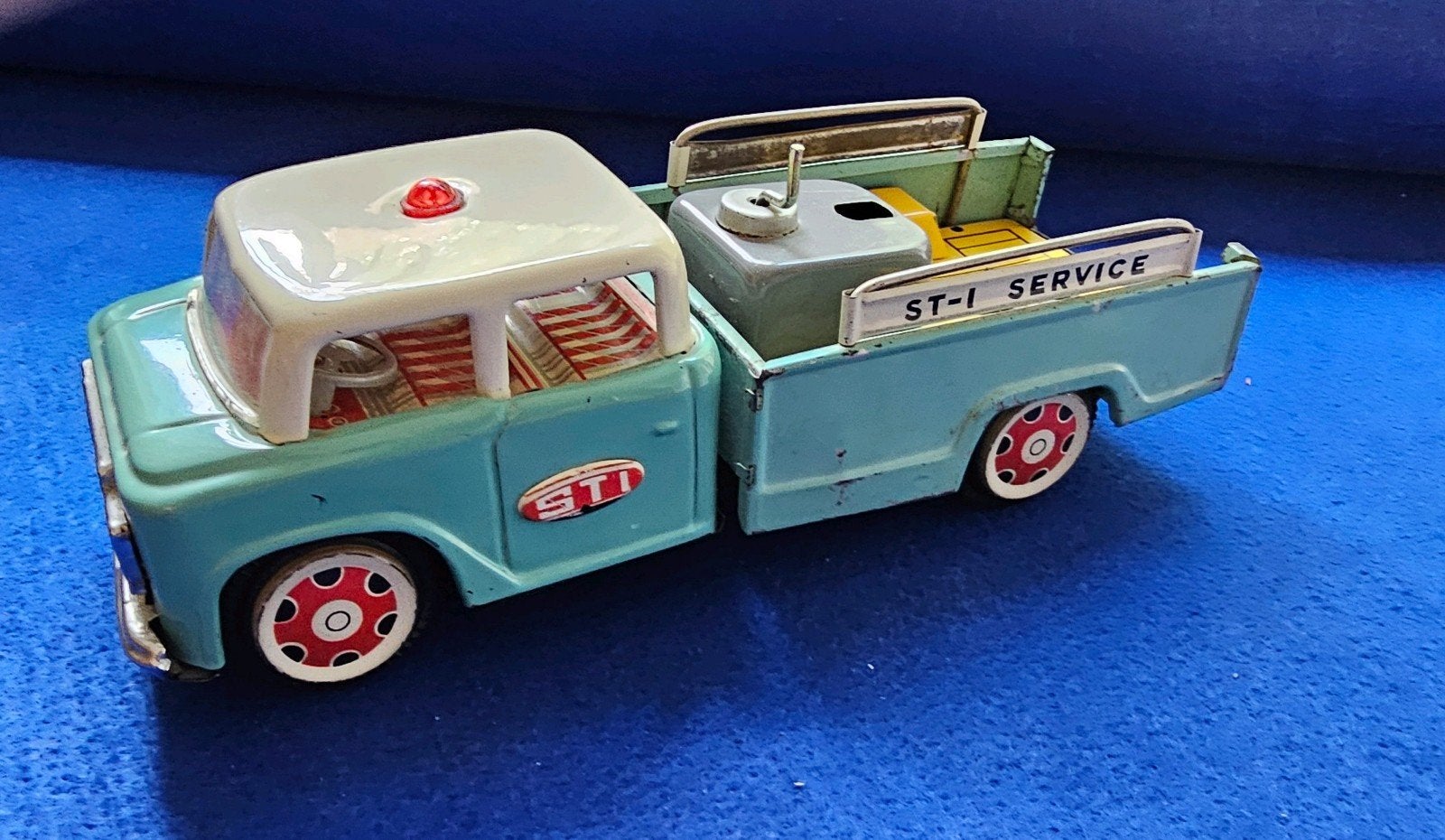 MF715 blikken truck met frictiemotor, 1960's, Ophalen of Verzenden