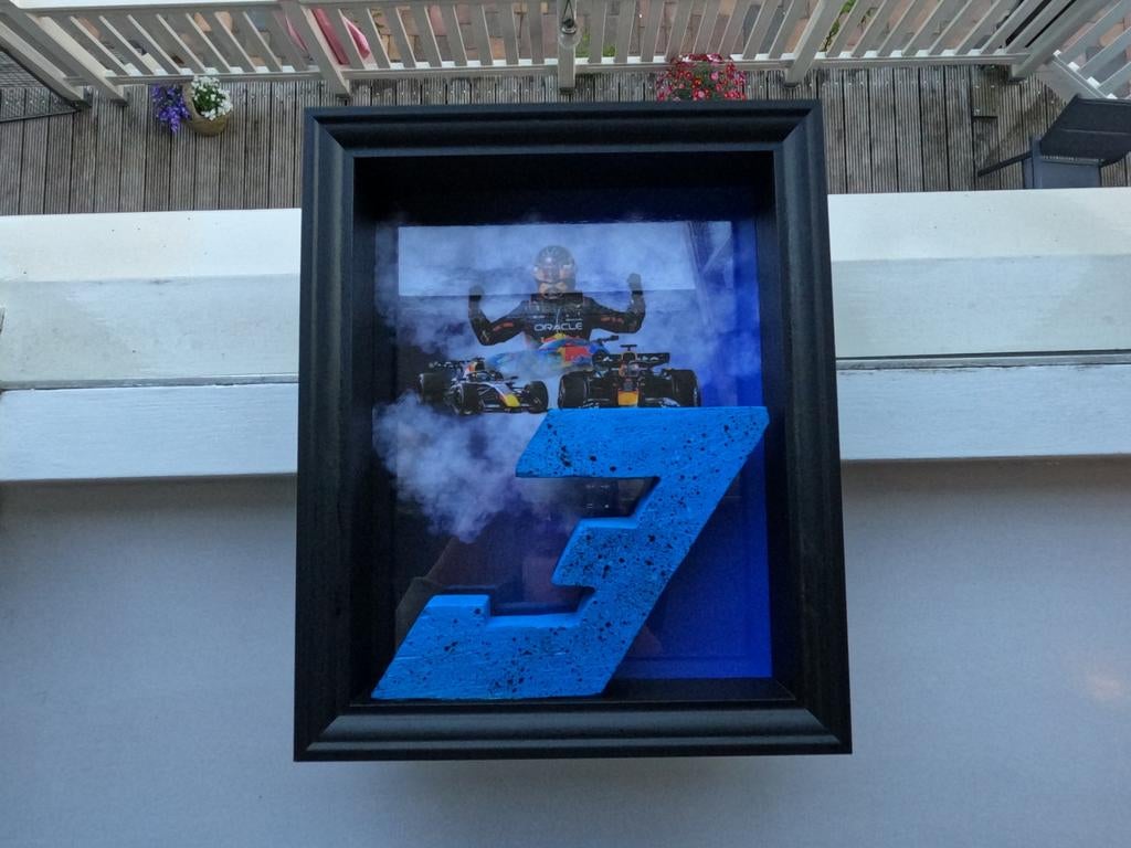 Max Verstappen nummer 3 (rechthoekige lijst), Verzenden, Nieuw