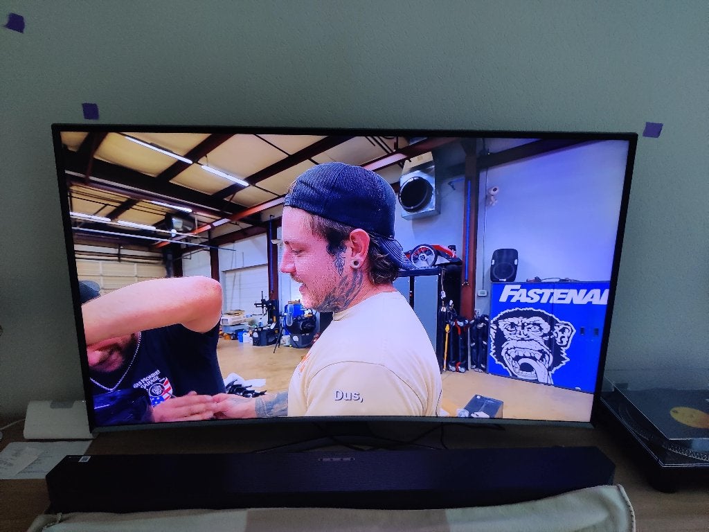 Samsung 55" Curved Smart TV, Ophalen, 100 Hz, Samsung, 100 cm of meer
