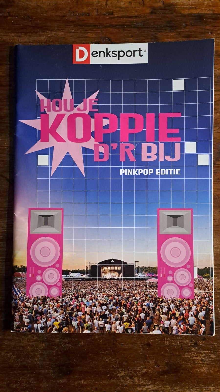 Denksport Pinkpop 2026 editie, Ophalen of Verzenden, Nieuw, Puzzelboek