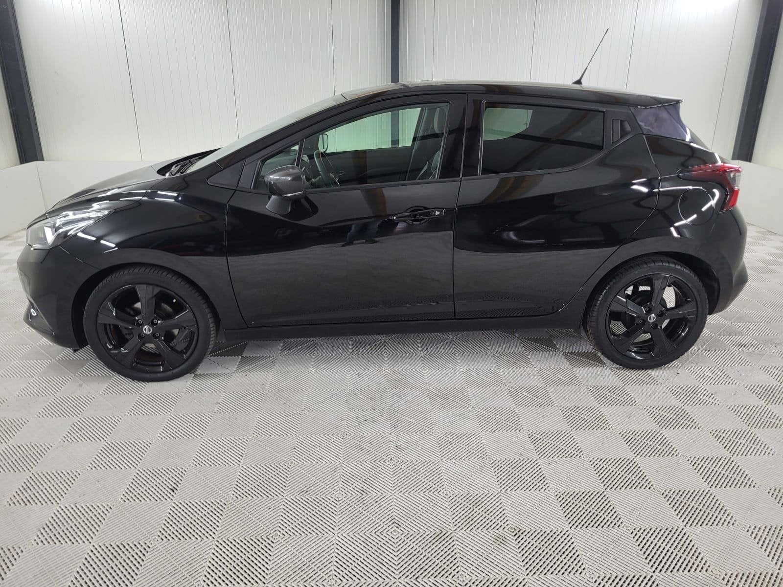 Nissan Micra 1.0 IG-T N-Sport, Camera, Navigatie, Parkeersen, Auto's, Voorwielaandrijving, Dealer onderhouden, 101 pk, Zwart