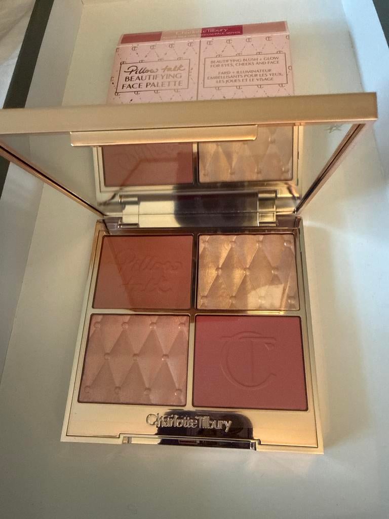 Charlotte Tilbury Pillow Talk Beautifying Face Palette, Nieuw, Verzenden, Gehele gezicht, Make-up