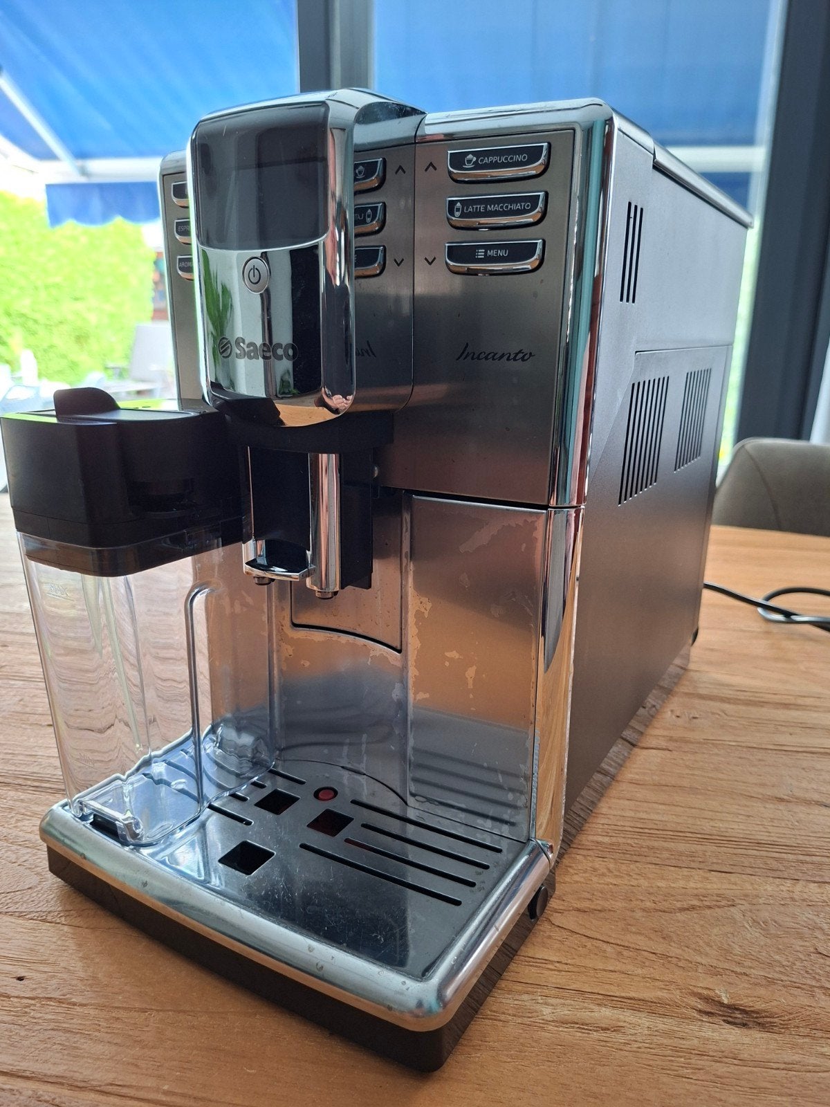 Saeco Incanto HD8917 Koffiemachine - Zilver/Zwart, Witgoed en Apparatuur, Koffiezetapparaten, Ophalen of Verzenden, Koffiemachine