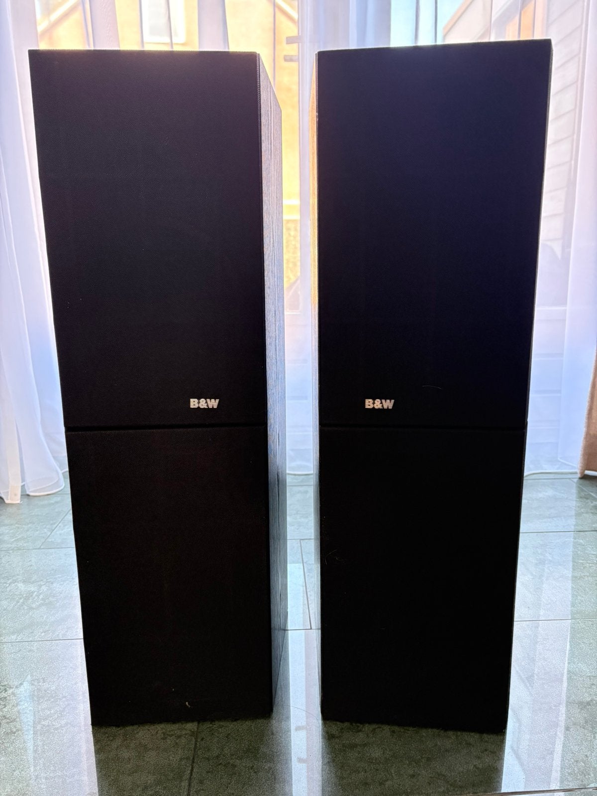 B&W luidsprekers 203i, Ophalen, Zo goed als nieuw, 60 tot 120 watt, Bowers & Wilkins (B&W)