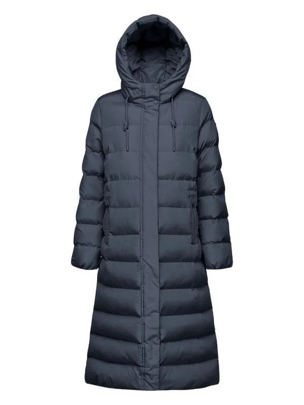 NIEUW! Geox Respira lange winterjas wintermantel blauw 34, Geox, Nieuw, Maat 34 (XS) of kleiner, Verzenden