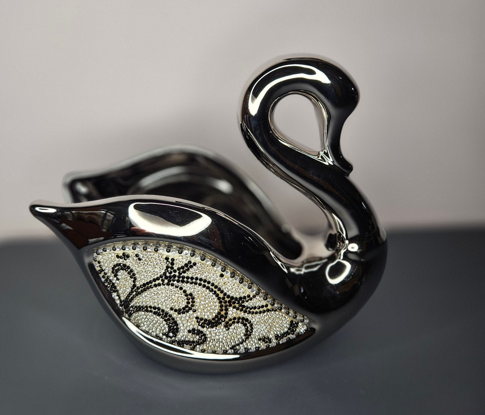 Beeldje "Zwaan" H.22cm, Verzamelen, Ophalen of Verzenden, Nieuw, Dier