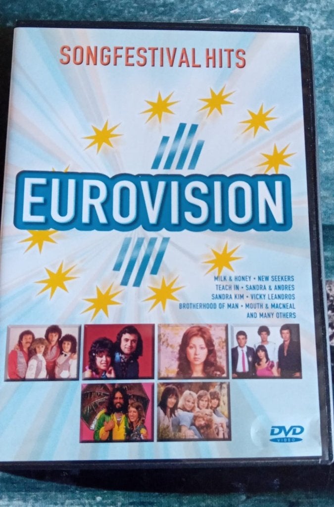 Songfestival Hits - Eurovision dvd., Inclusief boekje, Engels, Alle leeftijden, Ophalen of Verzenden