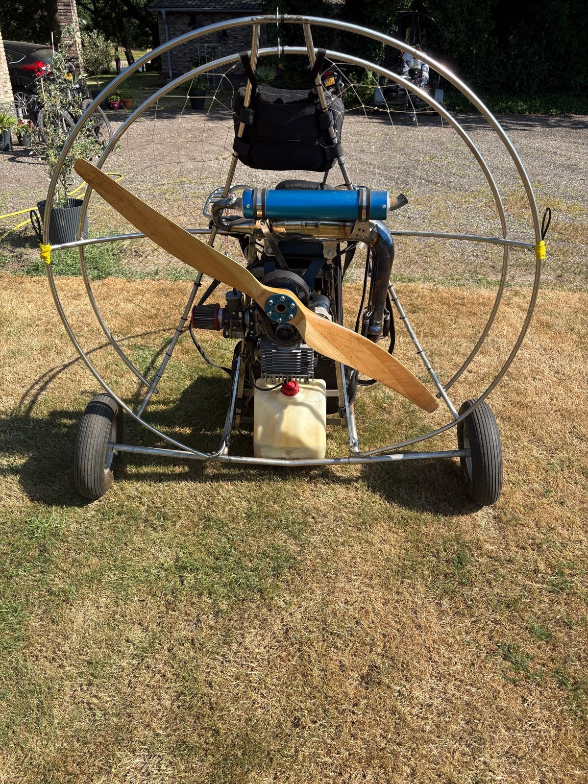 Paramotor Trike Airfer met Simonini Mini 3 motor, Ophalen of Verzenden, Zo goed als nieuw
