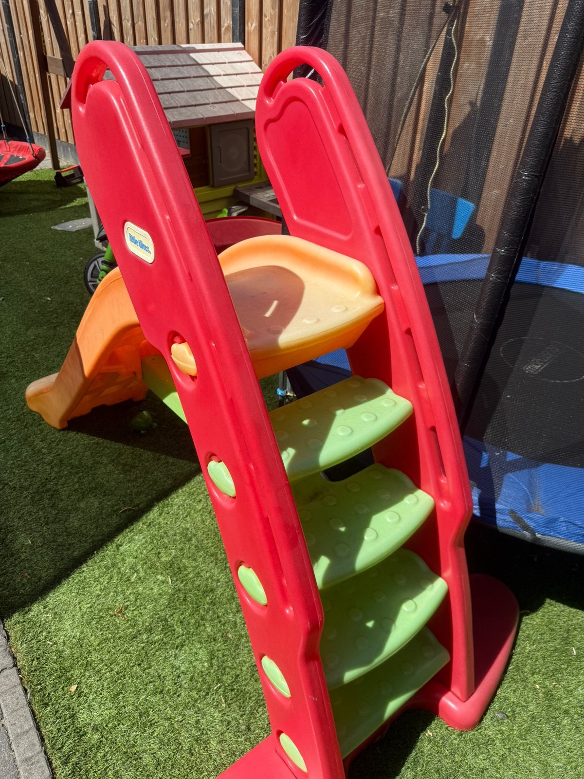 Glijbaan little tikes groot, Ophalen, Gebruikt, Glijbaan