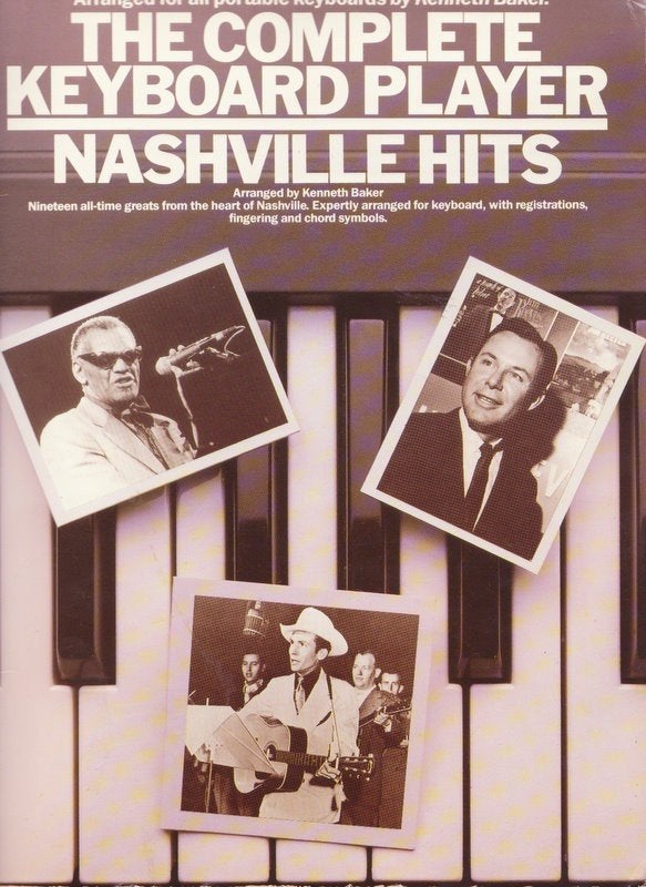 Keyboard: Nashville hits-complete keyboard player (Reeves,, Gebruikt, Ophalen of Verzenden, Artiest of Componist, Keyboard
