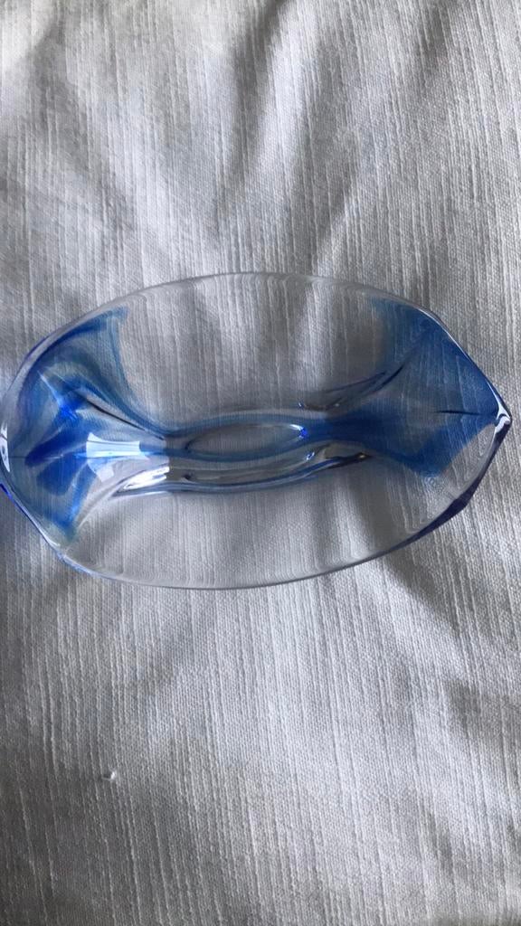 Max Verboeket glazen schaal, Antiek en Kunst, Antiek | Glas en Kristal, Ophalen of Verzenden