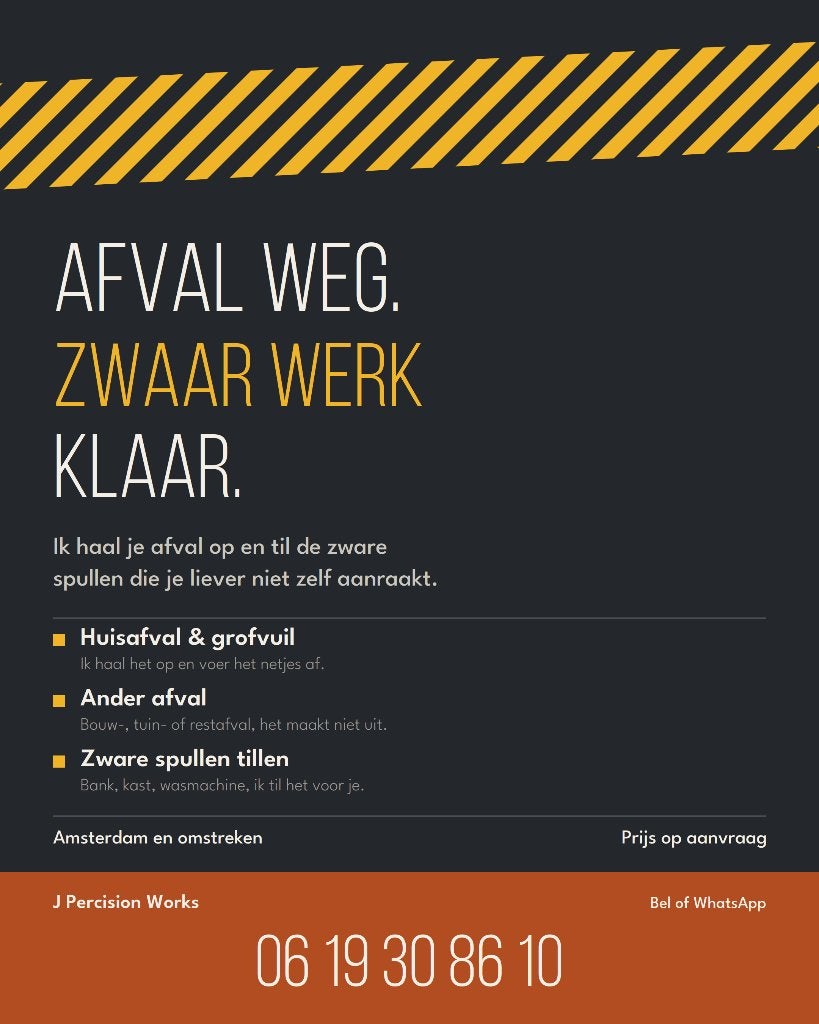 Ervaren | Sjouwer & Ontruimer, Ophalen of Verzenden