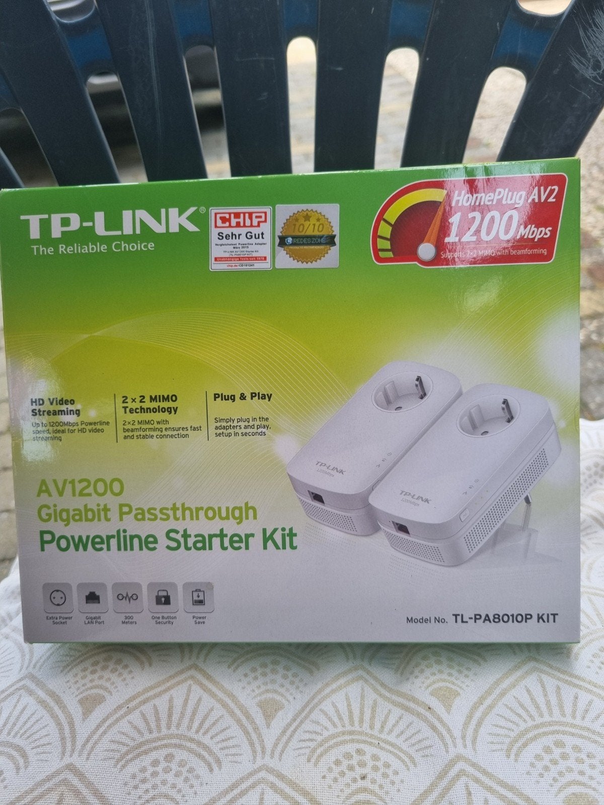 zgan tp link powerline, Computers en Software, WiFi-versterkers, Ophalen, Zo goed als nieuw, Tp link