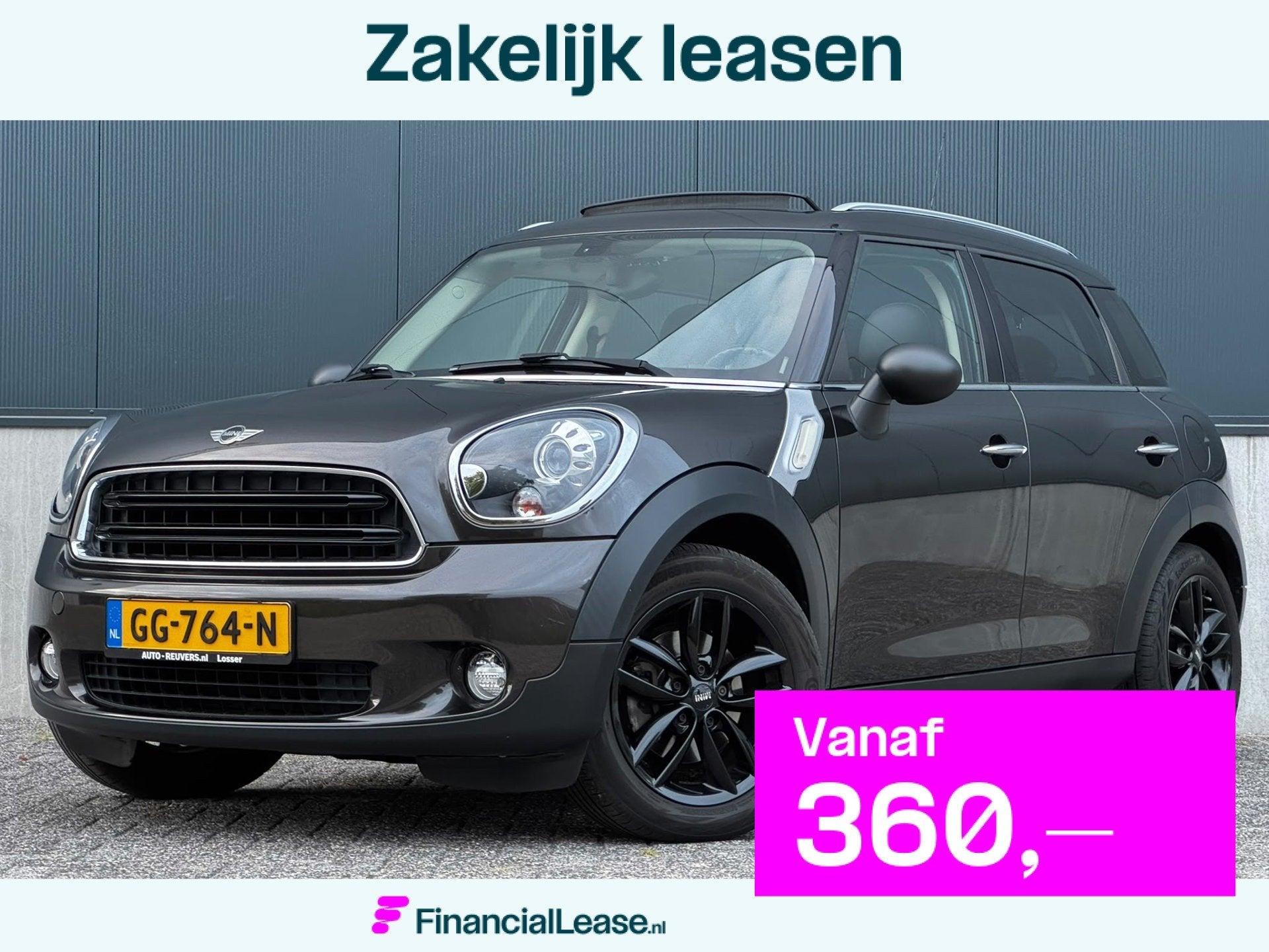 Mini Countryman 1.6 One Knockout Edition|PANO|XENON|NAVI|LED, Voorwielaandrijving, Gebruikt, Euro 6, Bedrijf