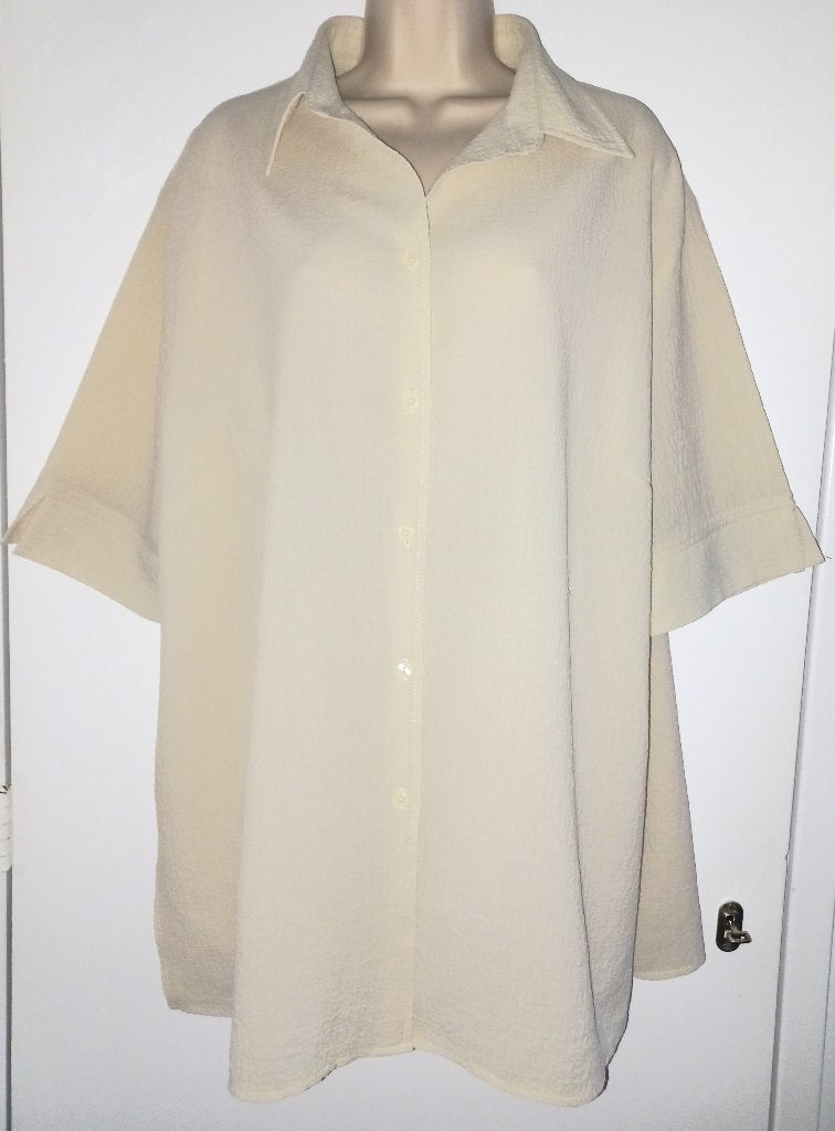 Canda blouse maat 48/50, Ophalen of Verzenden, Zo goed als nieuw, Beige, Blouse of Tuniek