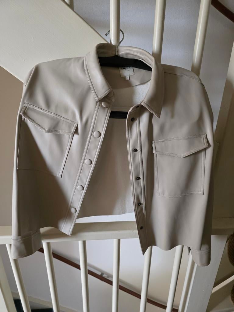 Mooi beige jasje maat L, Kleding | Dames, Jassen | Zomer, Beige, Maat 42/44 (L), Ophalen of Verzenden, Onbekend