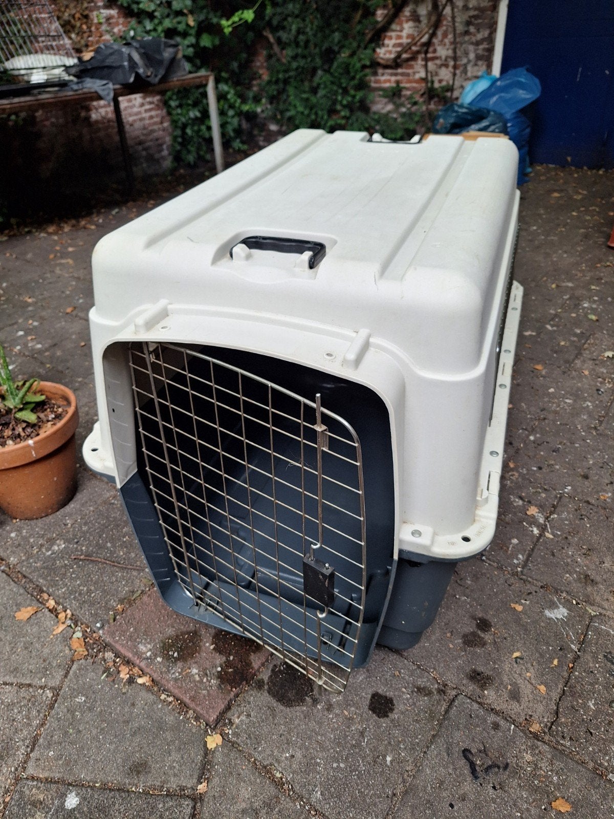 Transport box groot, Ophalen