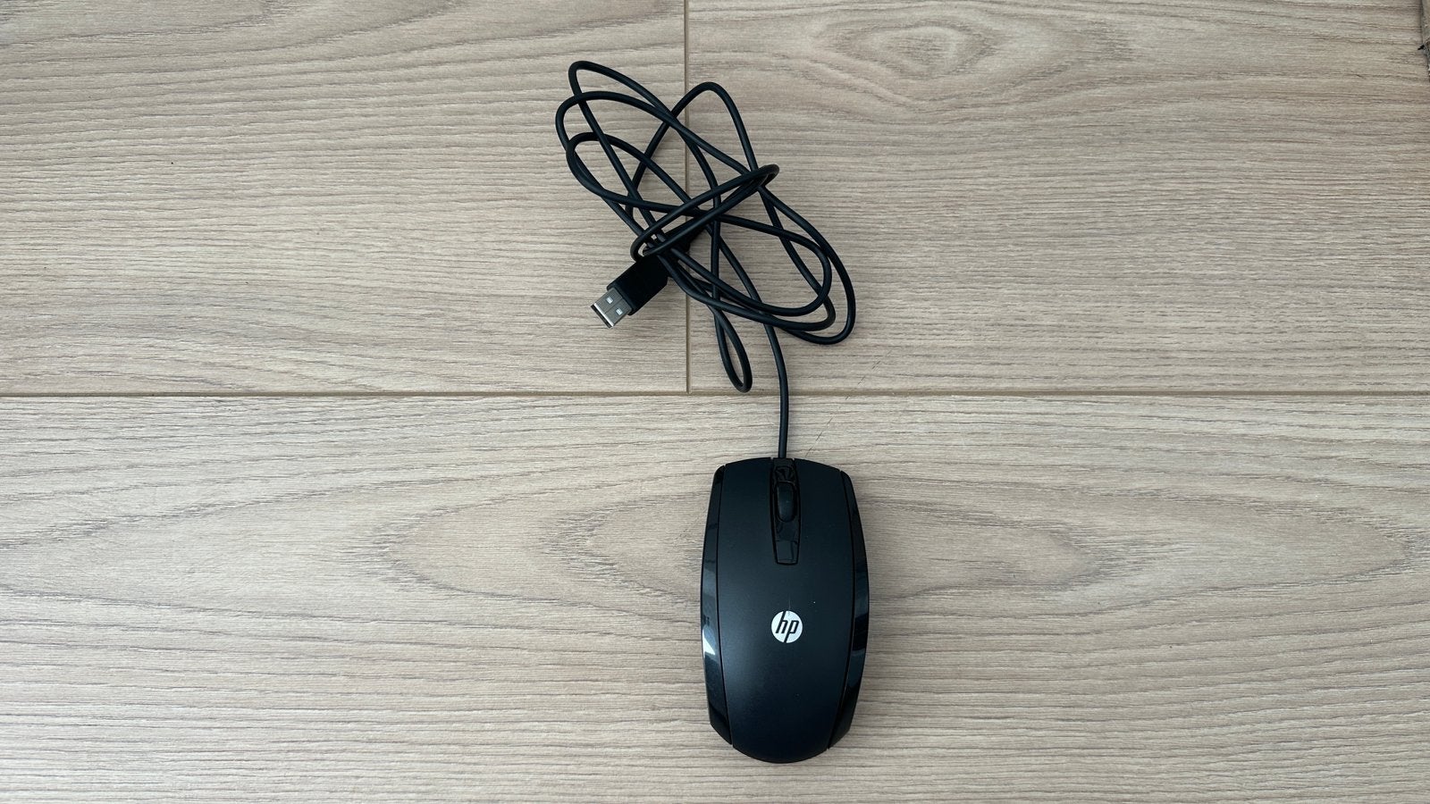 HP X500 - Bedrade Muis - Zwart, Computers en Software, Muizen, Ophalen of Verzenden, Zo goed als nieuw