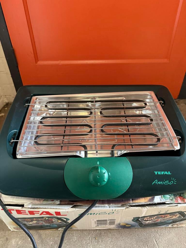 Tefal Amigo Elektrische Barbecue - 2100W, Tuin en Terras, Elektrische barbecues, Ophalen of Verzenden, Zo goed als nieuw