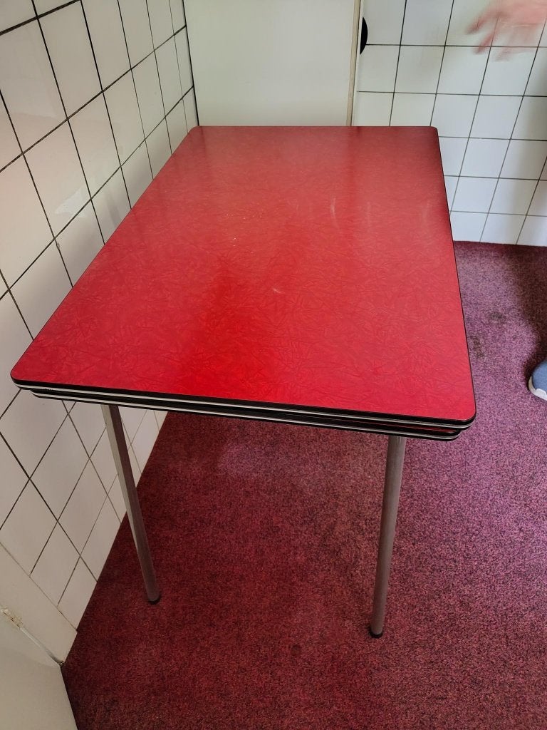 keukentafel met 2 bijpassende stoelen, Ophalen, Huis en Inrichting
