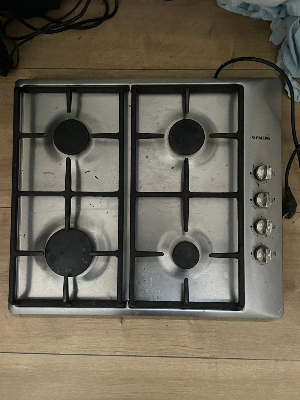 Siemens inbouw gaskookplaat, Witgoed en Apparatuur, Kookplaten, Ophalen, Zo goed als nieuw, Inbouw, Gas